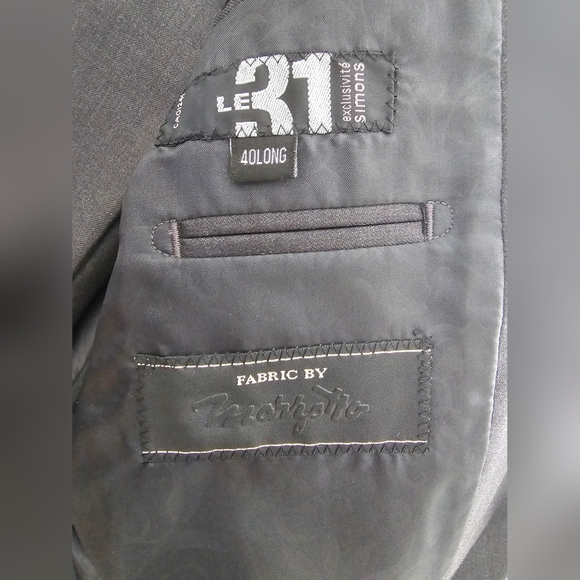 SIMONS Le31 Grey slim fit suit. Size 40L - Picture 4 of 5